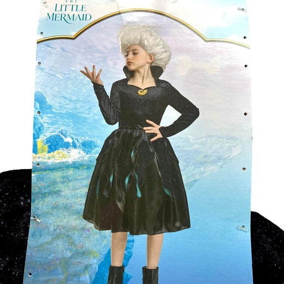 NWT The Little Mermaiad Ursula Costume Size 7/8 - Picture 5 of 7